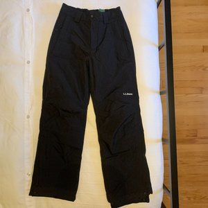 L.L.Bean insulated snowpants